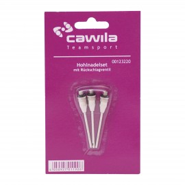 Cawila ball needle with check valve set of 3